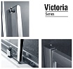 Душевой уголок Gemy Victoria S30192A 100x90