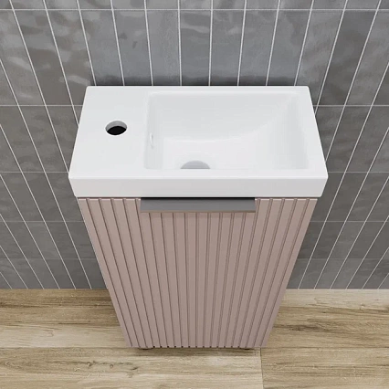 Тумба с раковиной Style Line Соло 40 см напольная