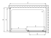 Душевой уголок Vincea Alpha VSR-3AL8015CL 150x80 хром, прозрачное