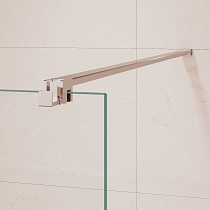 Душевая перегородка RGW Walk In WA-210 80x195 с крючком для полотенца/халата, хром, матовое  351021008-21