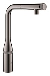 Смеситель для кухни Grohe Essence SmartControl 31615A00 с вытяжным изливом, темный графит глянец