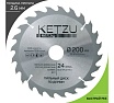 Диск пильный по дереву KETZU 200х32/30/25.4 мм, 24Z 140838
