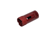 Коронка алмазная вакуумная по камню D28-15W-40L-M14 (28х40 мм; М14) Messer 06-35-028