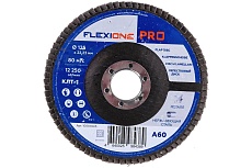 Круг лепестковый плоский (125х22 мм; Р60) Flexione 10000685