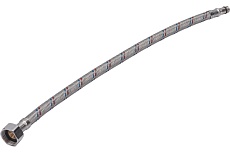 Подводка для смесителей СТМ сталь, 1/2xM10x40 см., короткий. штуцер CWFSS040