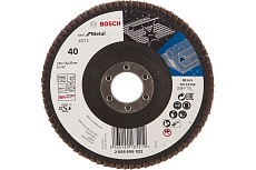 Круг лепестковый Best for Metal для УШМ (125 мм; К40) Bosch 2608606922