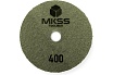 Алмазный гибкий шлифовальный круг MKSS Toolbox MK2604 АГШК Ø100 Р400 для мокрой шлифовки MKSS MK26040400