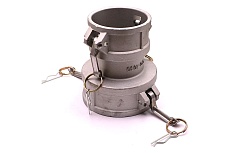 Камлок переходной алюминиевый HIMPT DD-3040 (4030) (МАМА 75мм + МАМА 100мм) 3&quot; х 4&quot; 00-00012308