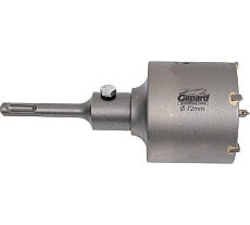 Коронка полая по бетону SDS+ d 72 мм Gepard GP2150-72