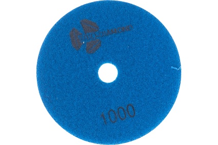 Круг алмазный гибкий шлифовальный Черепашка № 1000 125 мм TRIO-DIAMOND 351000