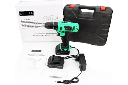 Аккумуляторная дрель-шуруповерт Zitrek Greenpower 12-Li 063-4074
