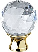 Крючок Cezares APHRODITE-DHK2-03/24-Sw двойной, золото, Swarovski