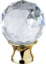 Крючок Cezares APHRODITE-DHK2-03/24-Sw двойной, золото, Swarovski