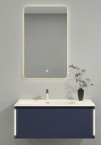 Мебель для ванной Black&White Universe U945 100 см темно-синий матовый