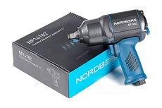 Ударный пневмогайковерт Nordberg 1/2&quot;, 1300Нм, флажковый переключатель усилия NP14102