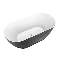 Акриловая ванна Black&White Swan SB320 Grey 170x78 серый