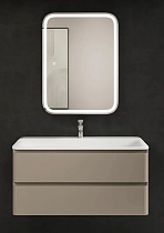 Мебель для ванной AQUAme S4 100 см бежевый