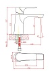 Cмеситель для раковины Orange Aristo M19-021cr хром