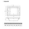 Фронтальная панель Vayer Kasandra 195x56