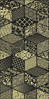 Декор Laparet Tabu Bomond чёрный 30х60 см