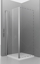 Боковая стенка RGW Z-14 80x195 хром, прозрачная