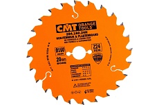 Диск пильный по цветным металлам, пластику для Festool (160х2,2/1,6х20 мм, Z=24) CMT 284.160.24H