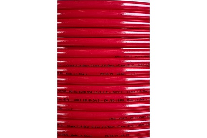 Труба STOUT из сшитого полиэтилена, красная 20х2,0 мм, бухта, 500 м PEX-a SPX-0002-502020 RG008SKC8D5CBB