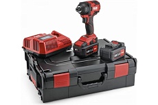 Трехскоростной ударный аккумуляторный шуруповерт Flex ID 1/4" 18.0-EC/5.0 Set 504920