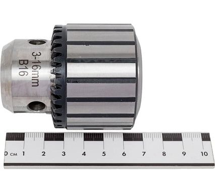 Патрон сверлильный ПС 16, В16 усиленный с ключом (3-16 мм) Beltools ri.261.44