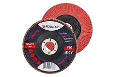 Круг лепестковый керамический торцевой 125х22.2 мм Forsage F-FD560Q(51957)