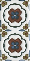 Декор Kerama Marazzi Клемансо орнамент 7.4х15 см, STG\B617\16000