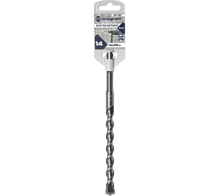 Бур по бетону Basis (14x150х210 мм; SDS-plus) MONOGRAM 087-881