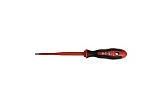 Двухкомпонентная шлицевая отвертка HAUPA VDE 5,5х125 мм, серия Slim 102918