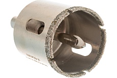 Коронка алмазная с центрирующим сверлом по керамограниту и керамике 40 мм HAGWERT 576240