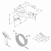 Смеситель для ванны AM.PM X-Joy F85A15000 с душем