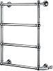 Полотенцесушитель электрический Margaroli Armonia 95125504CRNB 60x83 хром