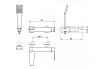 Смеситель для ванны M&Z New Geometry NGM00500