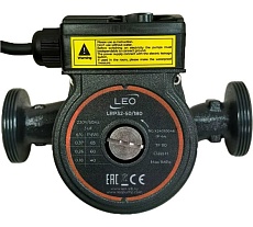 Циркуляционный насос LEO LRP 32-50/180, 40/60/85 Вт, 220В, Q 32/47/60 лмин, Hmax 2.5/3.8/4.5 м 1091