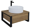 Мебель для ванной Grossman Фарго 60 см дуб галифакс