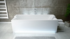 Акриловая ванна Besco Quadro 165x75 см