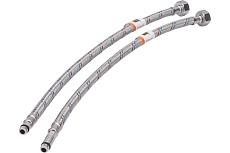 Подводка к смесителю (пара; 0.4 м; 1/2F-M10) VRT 521793