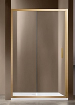 Душевая дверь Vincea Garda VDS-1G125CLG 125x190 брашированное золото, прозрачная