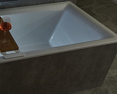 Акриловая ванна Riho Rethink Cubic 190x80 белый глянец B108001005