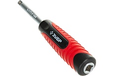Вороток-отвертка Зубр МАСТЕР 1/4&quot; , Cr-V, хромированное покрытие, 150мм 27724-1/4