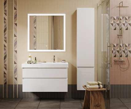 Тумба с раковиной Kerama Marazzi Cubo 80 см