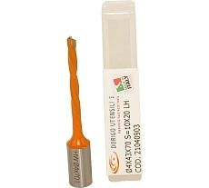Сверло для глухих отверстий DORIGO HW Ø4x43x70 A.10x20 Z.2 LH 21040903