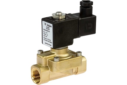 Клапан электромагнитный Ридан EV225R, G 3/4, PTFE, нормально закрытый, 0,5…6 бар, с катушкой 230В, 50/60 Гц 032U380631R