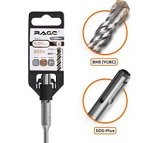 Бур (6х210 мм; SDS+) RAGE by VIRA 560621