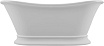 Ванна из искусственного камня Allen Brau Solid Stone Krion Classic 170x75 белый матовый 2.35004.21