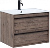Тумба с раковиной Aquanet Lino 70 см